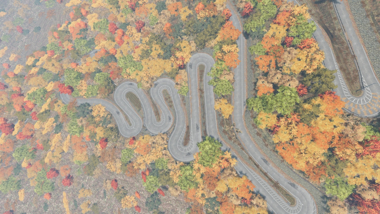 Japan Downhill Drift Map